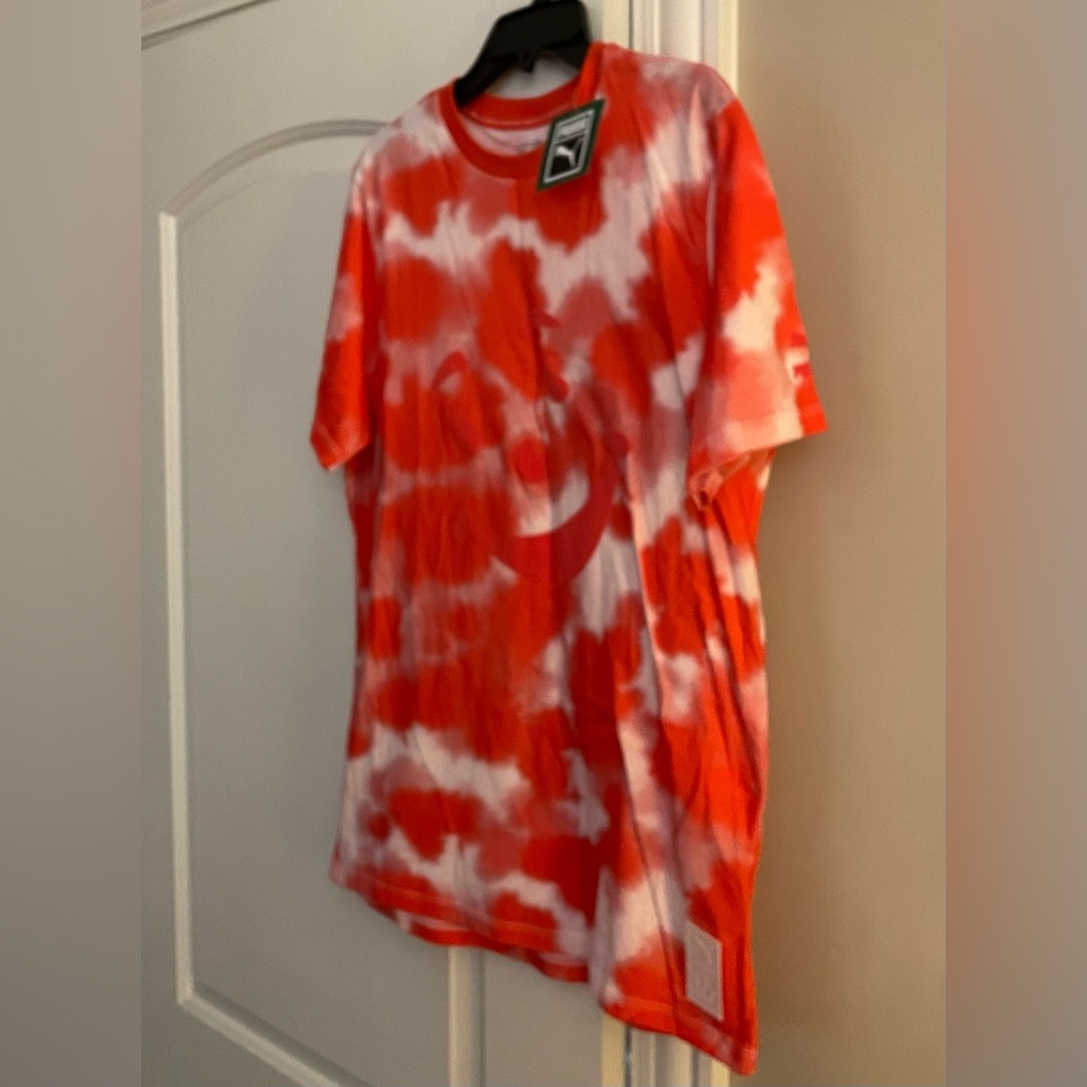 Brand new “Puma “t-shirt for men.Size-M,color orange.❤️👕 - Picture 7 of 9